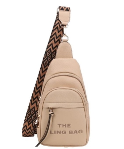Fashion Sling Bag DS-1071 TAUPE